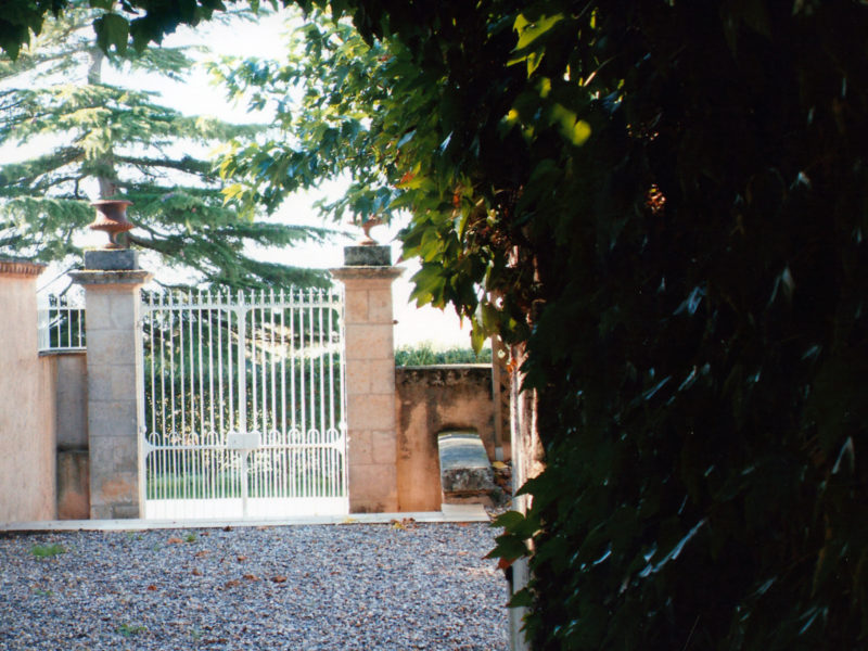Pierre De Doncker - rénovations - Flamarens - grille d'entrée